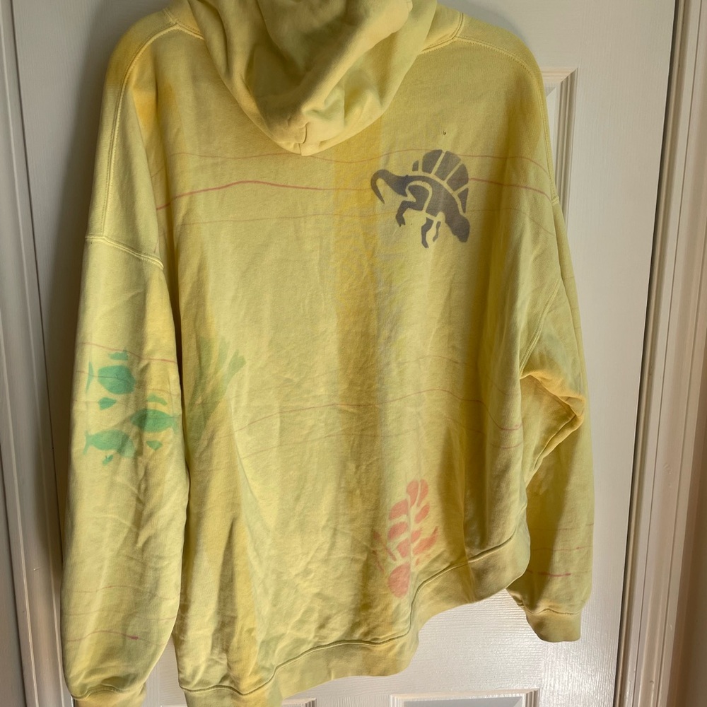 Collina Strada Yellow Graphic Hoodie - Picture 11 of 12